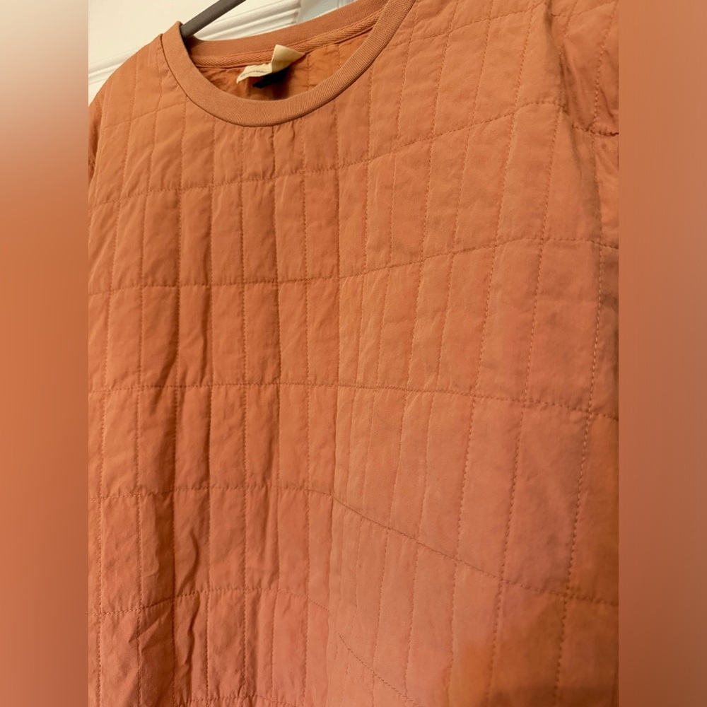 Quilted long sleeve pullover - Picture 4 of 5